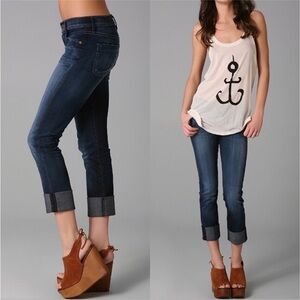 Citizens of Humanity Dani Cropped Straight Leg Blue Jeans Women’s Size 30